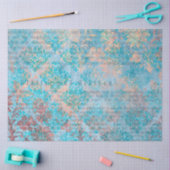 Damask Ephemera Design Serie #7 Tissuepapier (Craft)
