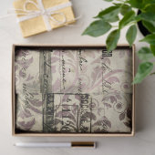 Damask Ephemera Design Series #10 Tissuepapier (Geschenk)