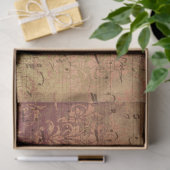 Damask Ephemera Design Series #11 Tissuepapier (Geschenk)