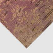 Damask Ephemera Design Series #11 Tissuepapier (Detail)