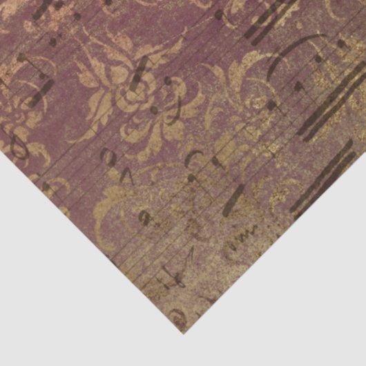 Damask Ephemera Design Series #11 Tissuepapier (Detail)