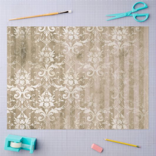 Damask Ephemera Design Series #12 Tissuepapier (Craft)