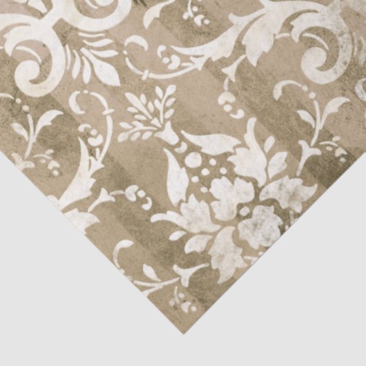 Damask Ephemera Design Series #12 Tissuepapier (Detail)