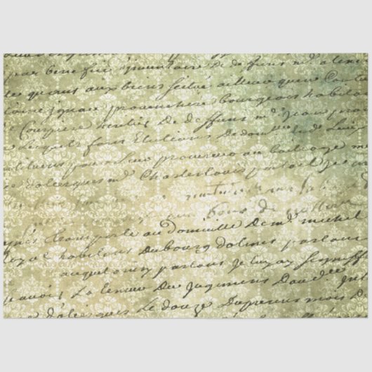 Damask Ephemera Design Series #16 Tissuepapier (Voorkant)