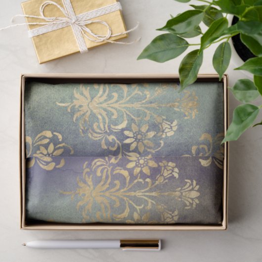 Damask Ephemera Design Series #18 Tissuepapier (Geschenk)