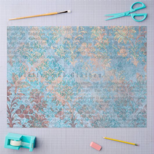 Damask Ephemera Design Series #7 Tissuepapier (Craft)