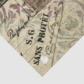 Damask Ephemera Ontwerp Serie #10 Tissuepapier (Detail)