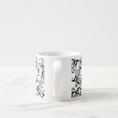 Damask Espresso Kop (Achterkant)