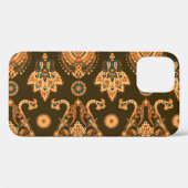 Damask Floral: naadloze  stijl Case-Mate iPhone Case (Achterkant (horizontaal))