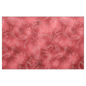 Damask Floral Shimmer Roos Red ID461 Stof (Fat Quarter)