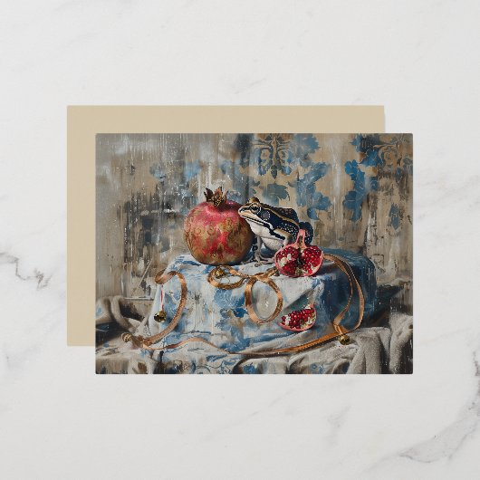 Damask - Folie Briefkaarten (Voorkant / Achterkant)