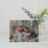 Damask - Folie Briefkaarten (Staand Voorkant)