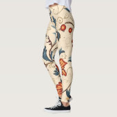 Damask  Fun jaren 60 Groovy Pattern Leggings (Links)