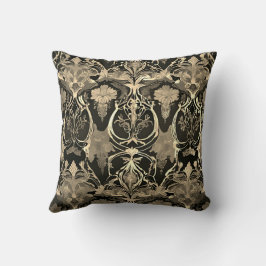 Damask Fusion: Victoriaans ontmoet cyberpunk Kussen
