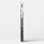 DAMASK GEM MONOGRAM Geel wit kristal Case-Mate iPhone Case (Achterkant / Links)