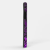 DAMASK GEM MONOGRAM paars Case-Mate iPhone Case (Achterkant/rechts)