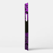 DAMASK GEM MONOGRAM Violet Paarse Amethyst Case-Mate iPhone Case (Achterkant / Rechts)