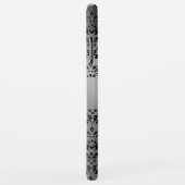 DAMASK GEM MONOGRAM wit zwart groen Case-Mate iPhone Case (Achterkant/rechts)