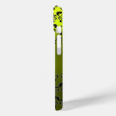 DAMASK GEM MONOGRAM Yellow Case-Mate iPhone Case (Achterkant / Links)