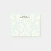  Damask gepersonaliseerde naam Post-it® Notes (Voorkant)