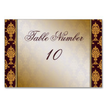 Damask Gold aan de Bourgogne