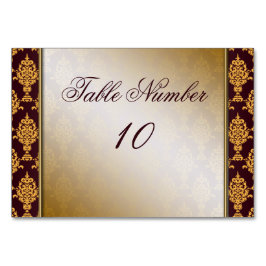 Damask Gold aan de Bourgogne Kaart