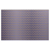 Damask Gold op Royal Blue Stof (Fat Quarter)