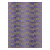 Damask Gold op Royal Blue Tafelkleed (Voorkant)