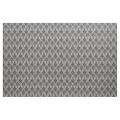 Damask Gothic Black op Grey Stone Stof (Yard (91,4 cm))
