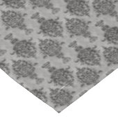 Damask Gothic Black op Grey Tafelkleed (Gekanteld)
