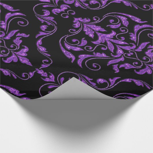 Damask Gothic Glint Cadeaupapier (Hoek)