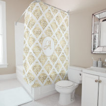 Damask Goud Monogram 
