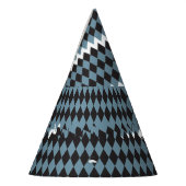 Damask Graphics Gras Illustratie Hoog, Feesthoedjes (Links)