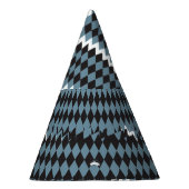 Damask Graphics Gras Illustratie Hoog, Feesthoedjes (Rechts)