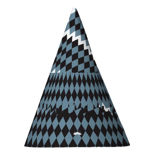 Damask Graphics Gras Illustratie Hoog, Feesthoedjes (Rechts)