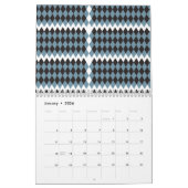 Damask Graphics Gras Illustratie Hoog, Kalender (Jan 2026)