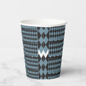 Damask Graphics Gras Illustratie Hoog, Papieren Bekers (Rechts)