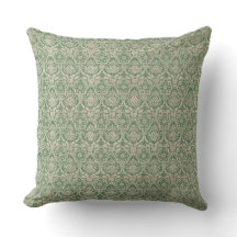 Damask Green Pattern