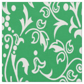 Damask Green Stof (Close Up)