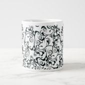 Damask Grote Koffiekop (Voorkant)