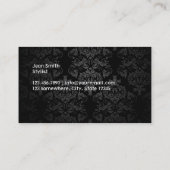 Damask Hair Cuts Hair Salon Loyalty Punch Kaart (Achterkant)