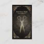 Damask Hair Salon Loyalty Punch Kaart (Voorkant)