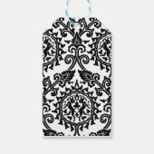 Damask Hare Pattern Cadeaulabel (Voorkant)