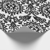 Damask Hare Pattern Cadeaupapier (Hoek)
