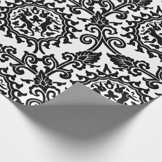 Damask Hare Pattern Cadeaupapier (Hoek)
