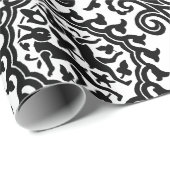 Damask Hare Pattern Cadeaupapier (Rol Hoek)