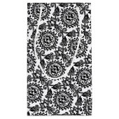 Damask Hare Pattern Klein Cadeauzakje (Achterkant)