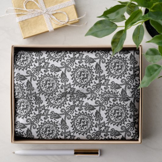 Damask Hare Pattern Tissuepapier (Geschenk)