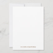 Damask Heilige Communie Kaart (Achterkant)
