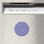 Damask in Blue Magneet (Insitu (Vaatwasser))